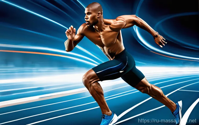 스포츠마사지사 필수 학습 이론 - **Prompt 1: Professional Sports Massage Session for Enhanced Performance**
    A highly skilled fema...